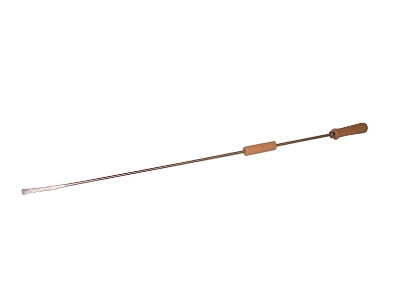 Stockbrotspieß SP100 aus Edelstahl 100 cm lang für Stockbrot oder Knüppelkuchen 