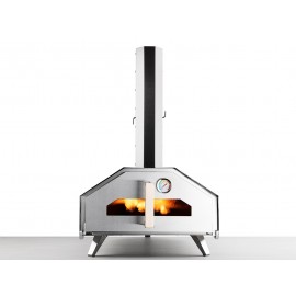 Ooni PRO Pizzaofen aus Edelstahl mit Pizzastein
