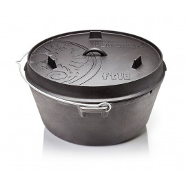 Petromax Feuertopf ft18 (Dutch Oven) ohne Füße (planer Boden)