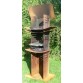 Feuersäule / Grill für Garten