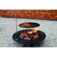 Fireplate Feuerschale, 100cm, schwarz, radius design