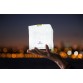 SolarPuff Designer Outdoor / Camping Solarlampe, LED mit Farbwechsel