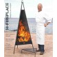 Multifunktionaler Terassenwärmer Outdoor Wärmequelle / erweiterbar als Grill - Nielsen