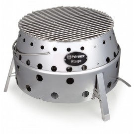 Petromax Atago, camping grill, stainless steel