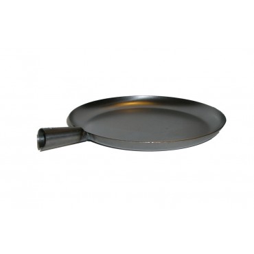 muurikka campfire frying pan, Steel, (without handle) 
