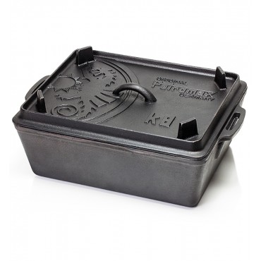 Petromax Loaf Pan k8 with Lid, cast iron