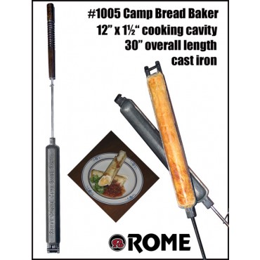Rome #1005 Camp Bread Baker - Cast Iron