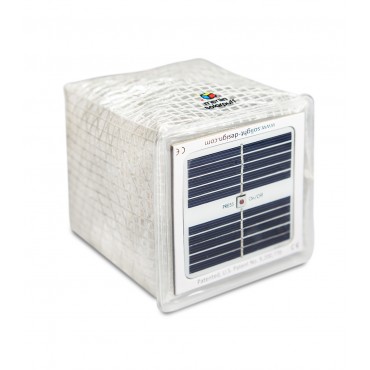 SolarPuff Solar Lantern foldable Camping, LED multi colour