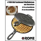 Rome Old Fashioned Waffle Iron #1100