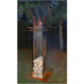 The Light Tower/ Fire Sculpture