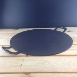 Netherton Griddle and Baking plate, 38cm, Black Spun Iron
