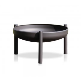 Ricon Fire bowl, coated, black, 50 cm, Ricon