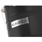 BBQ Barrel Basic by Klauwe, stainless steel, black