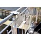 Knister Balcony Mount, stainless steel, for Knister Grill Small, Knister Grill Original