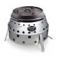 Petromax Atago, camping grill, stainless steel