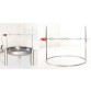 Fire bowl stainless steel, 90 cm, Ricon, electronic rotisserie
