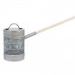 Popcorn popper with handle and lid for campfires