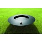 Fireplate Fire Bowl, 75cm, Black, radius design