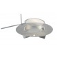 Fireplate Fire Bowl, 75cm, Stainless Steel, radius design