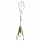 Rome Picnic Forks (Multicolored Handles), Set of 4 #2200