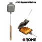 Sandwichmaker 1105, square, australian Jaffle Style, round out of cast iron by Rome Industries