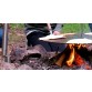 Swing Barbecue - Outdoor Camp Fire Spear System with Viking Plate