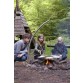 Swing Grill for Camp Fires with Viking Pan (Steel - 60cm)